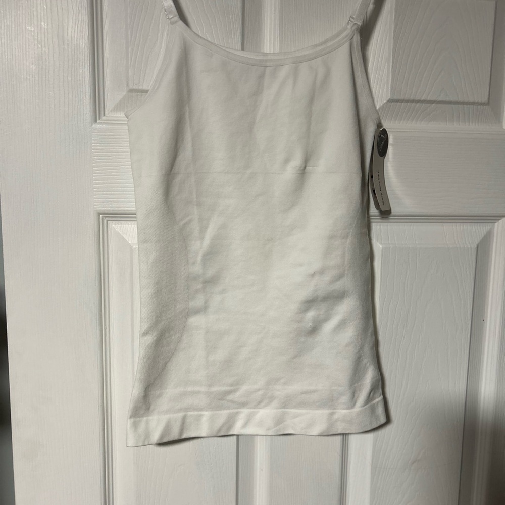 Shapermint Women's White Tank Top
